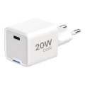Winner Group - Kiirlaadmisadapter 1xUSB-C Power Delivery 20W valge