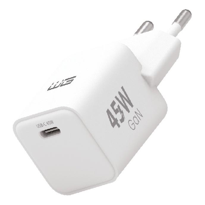 Winner Group - Kiirlaadmisadapter 1xUSB-C Power Delivery 45W valge