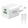 Winner Group - Kiirlaadmisadapter 2xUSB PD 30W + USB kaabel USB-C / USB-C 1m