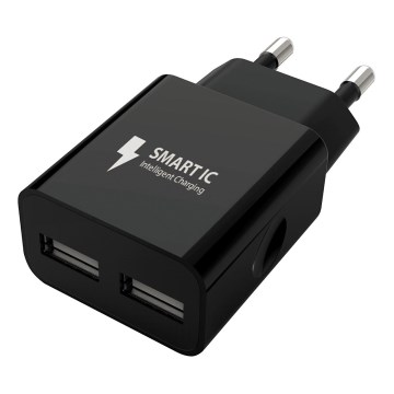 Winner Group - Laadimisadapter 2xUSB-A 12W must