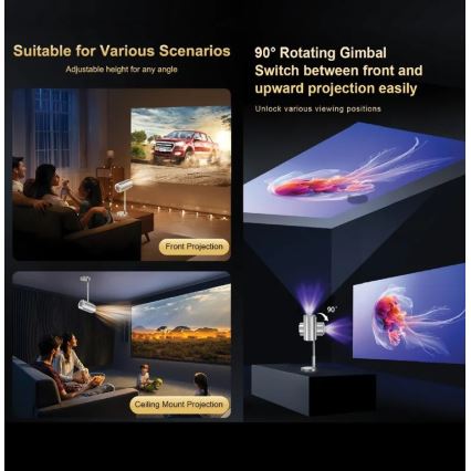 Winner Group - LED-projektor AIRFLEX LED/42W/230V + kaugjuhtimispult