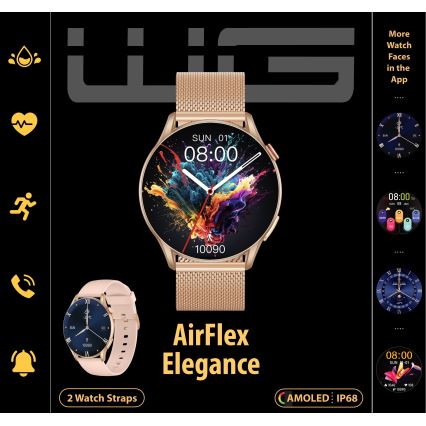 Winner Group - Nutikell AirFlex 2 Elegance 280 mAh IP68 kuldne