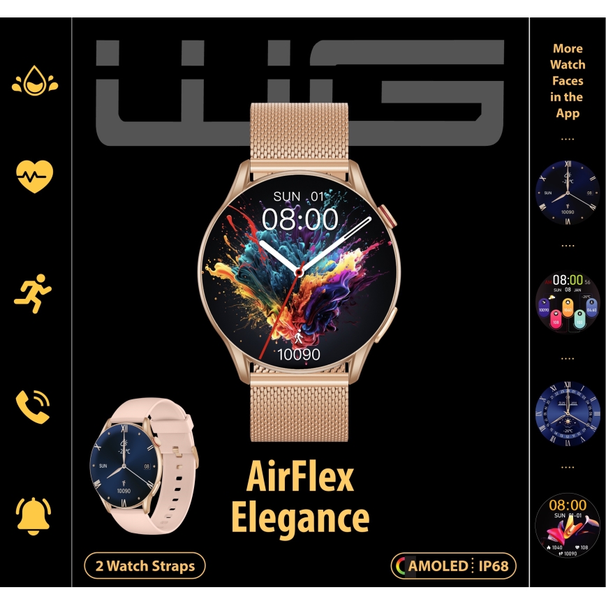 Winner Group - Nutikell AirFlex 2 Elegance 280 mAh IP68 kuldne
