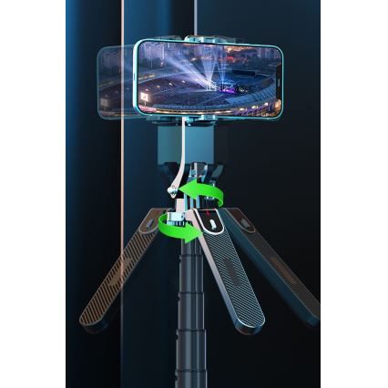 Winner Group - Selfipulk 3-ühes alusega 55 mAh 180 cm must
