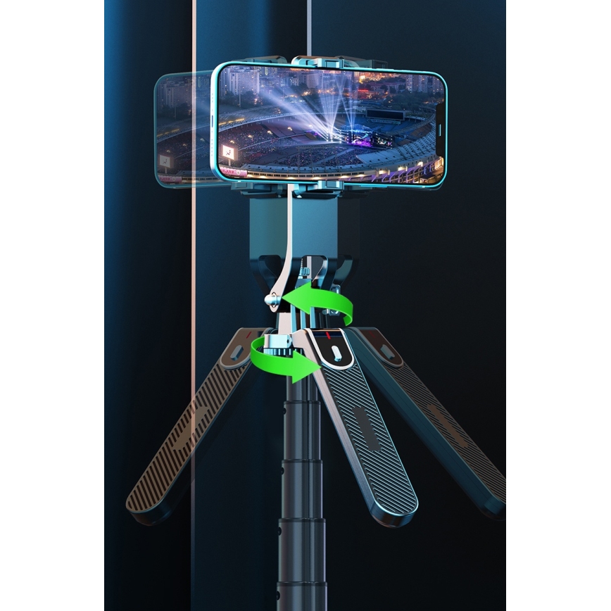 Winner Group - Selfipulk 3-ühes alusega 55 mAh 180 cm must