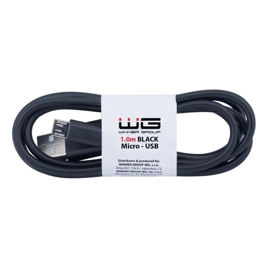Winner Group - USB kaabel Micro USB / USB-A 1m must