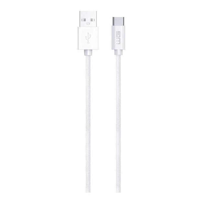Winner Group - USB kaabel USB-C / USB-A 2m valge