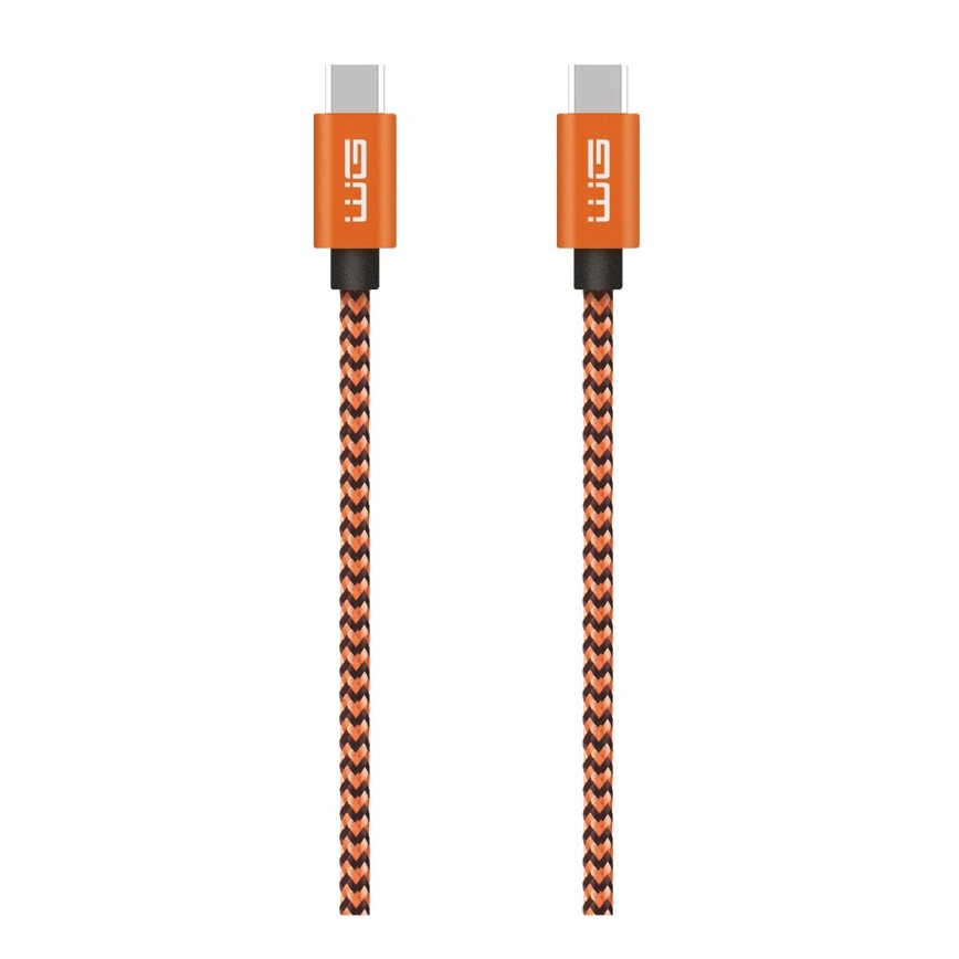Winner Group - USB kaabel USB-C / USB-C 1m oranž