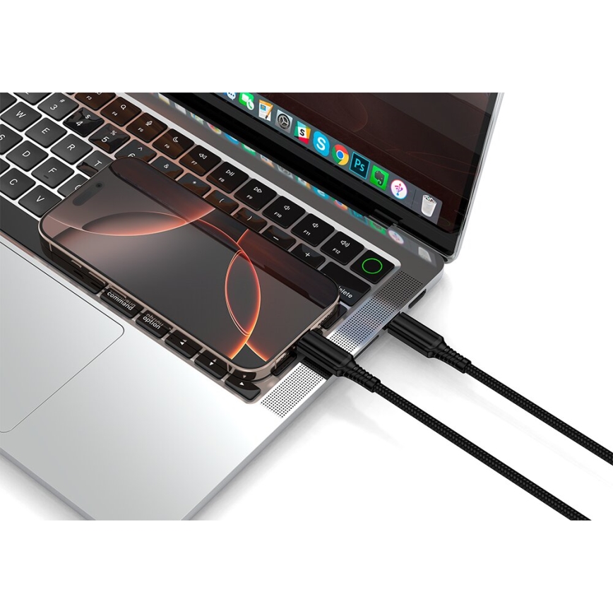 Winner Group - USB kaabel USB-C / USB-C 240W 1m must
