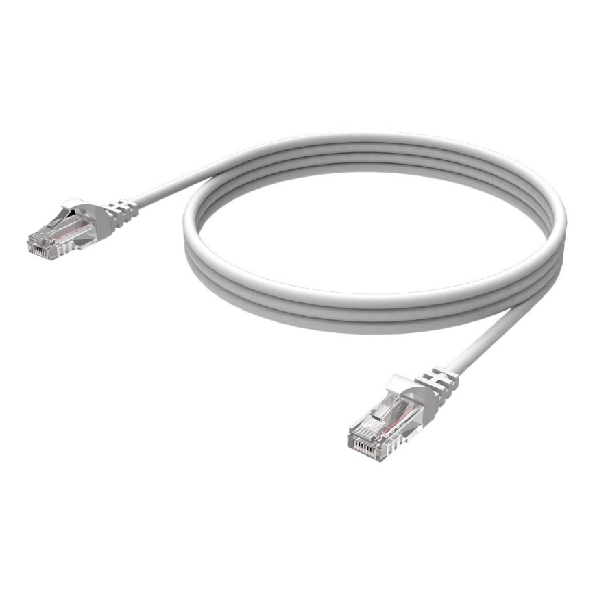 Winner Group - Võrgu Etherneti kaabel RJ45 / RJ45 CAT-6 2m valge