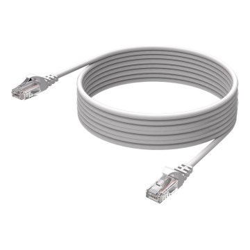 Winner Group - Võrgu Etherneti kaabel RJ45 / RJ45 CAT-6 5m valge