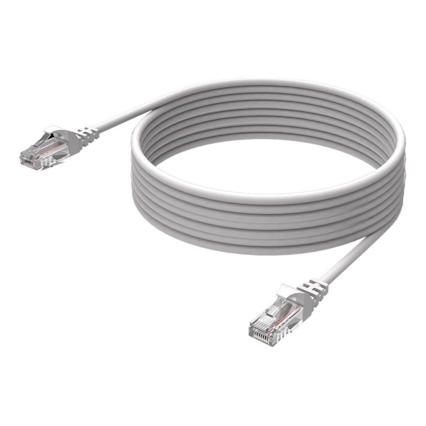 Winner Group - Võrgu Etherneti kaabel RJ45 / RJ45 CAT-6 5m valge