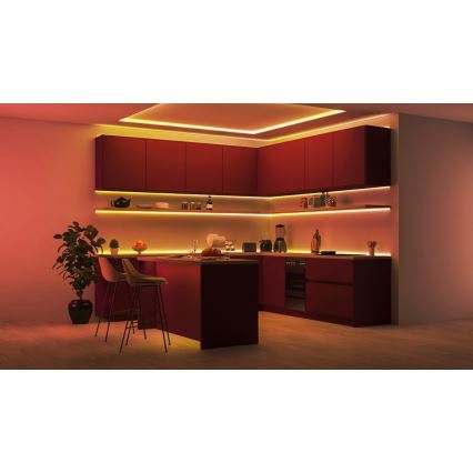 WiZ - hämardatav LED RGBIC riba 10m LED/21W/230V 2700-6500K Wi-Fi