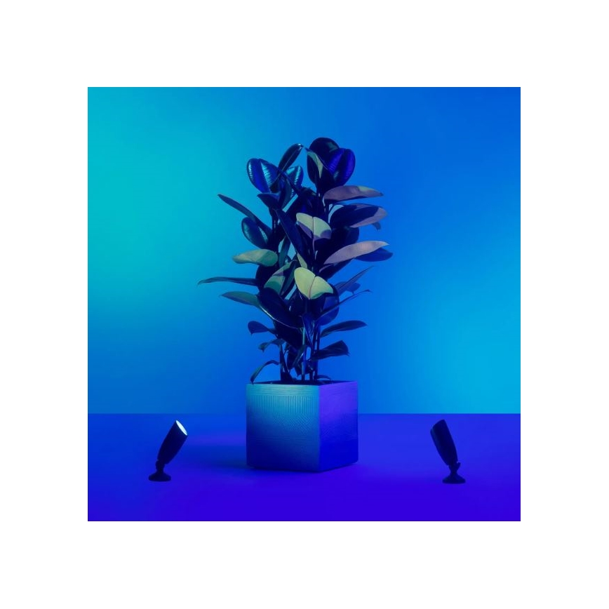 WiZ -KOMPLEKT 2x LED RGBW Hämardatav välivalgusti SPOT LED/10W/230V 2700-5000K IP65 Wi-Fi