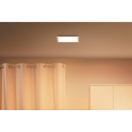 WiZ - LED Hämardatav laevalgusti SUPERSLIM LED/12W/230V 2700-6500 valge Wi-Fi