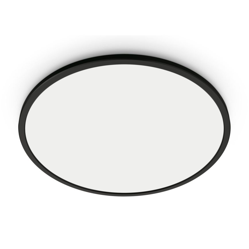 WiZ - LED Hämardatav laevalgusti SUPERSLIM LED/14W/230V 2700-6500K Wi-Fi must