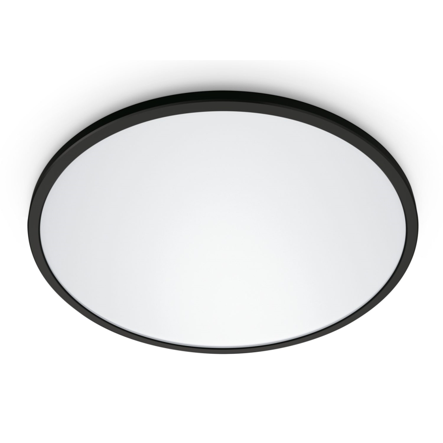 WiZ - LED Hämardatav laevalgusti SUPERSLIM LED/22W/230V 2700-6500K Wi-Fi must