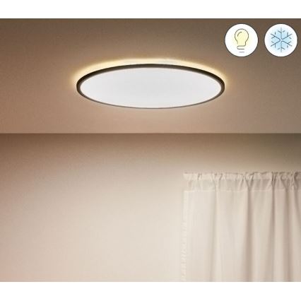 WiZ - LED Hämardatav laevalgusti SUPERSLIM LED/32W/230V 2700-6500K must