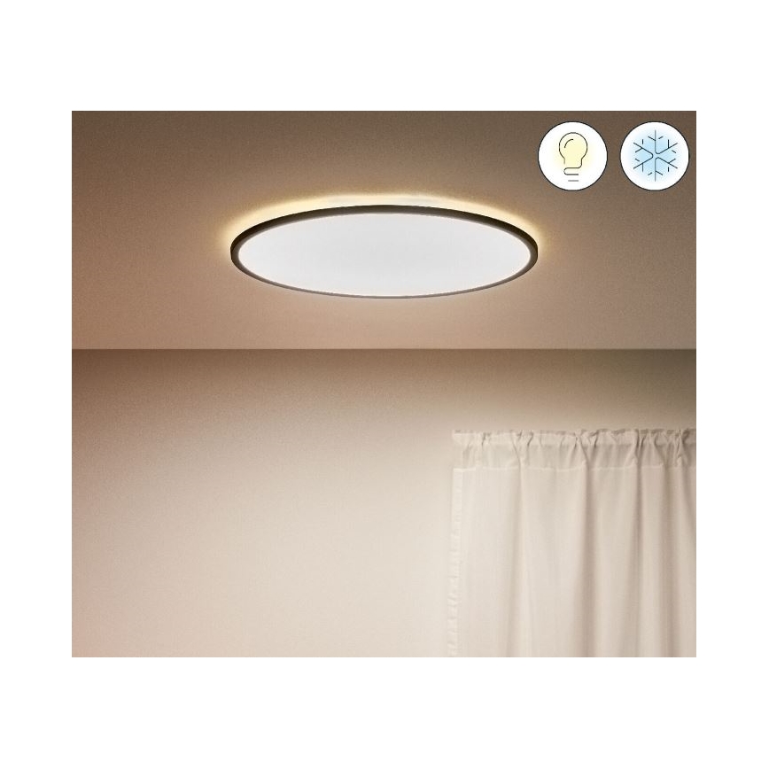 WiZ - LED Hämardatav laevalgusti SUPERSLIM LED/32W/230V 2700-6500K must