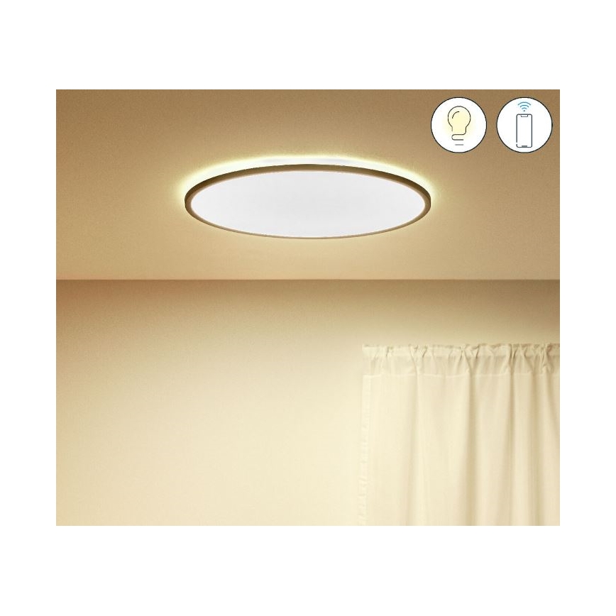 WiZ - LED Hämardatav laevalgusti SUPERSLIM LED/32W/230V 2700-6500K must