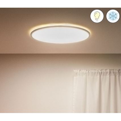 WiZ - LED Hämardatav laevalgusti SUPERSLIM LED/32W/230V 2700-6500K Wi-Fi valge