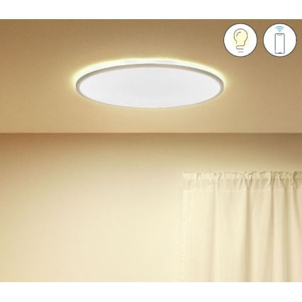 WiZ - LED Hämardatav laevalgusti SUPERSLIM LED/32W/230V 2700-6500K Wi-Fi valge