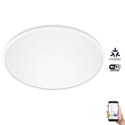 WiZ - LED RGB Hämardatav laevalgusti SUPERSLIM LED/32W/230V 2700-6500K Wi-Fi valge