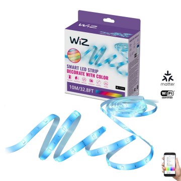 WiZ - LED RGB hämardatav valgusriba 10m LED/12W/230V Wi-Fi