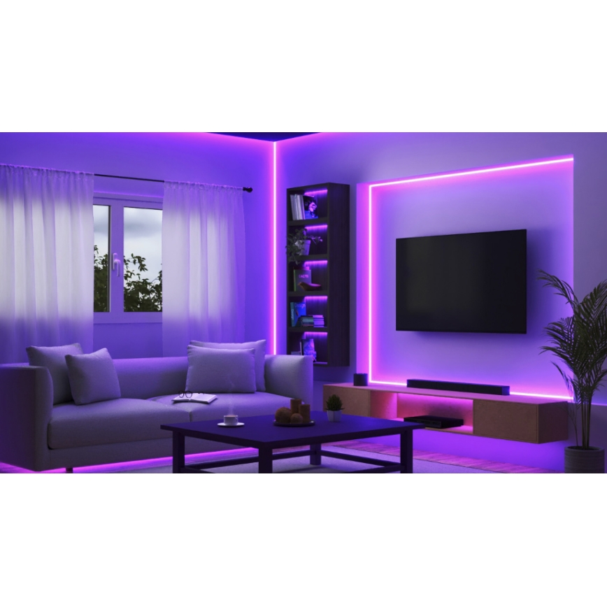 WiZ - LED RGB hämardatav valgusriba 10m LED/12W/230V Wi-Fi