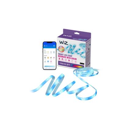 WiZ - LED RGB hämardatav valgusriba 10m LED/12W/230V Wi-Fi