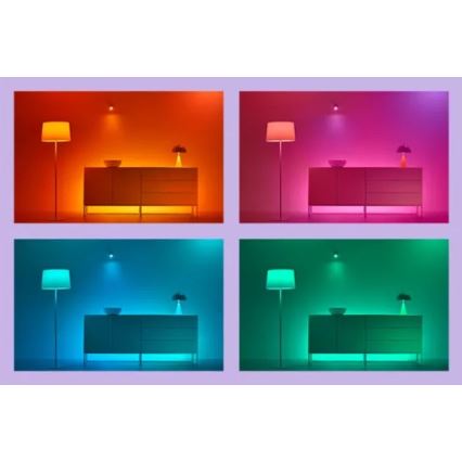 WiZ - LED RGBIC Hämardatav põrandalamp GRADIENT LED/9,7W/230V 2700-6500K Wi-Fi