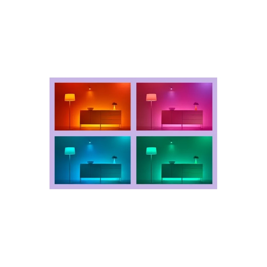 WiZ - LED RGBIC Hämardatav põrandalamp GRADIENT LED/9,7W/230V 2700-6500K Wi-Fi