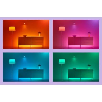 WiZ - LED RGBIC hämardatav valgusriba 4m LED/10,2W/5V 2700-6500K Wi-Fi