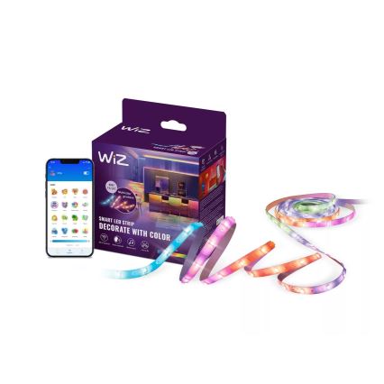 WiZ - LED RGBIC hämardatav valgusriba 4m LED/10,2W/5V 2700-6500K Wi-Fi