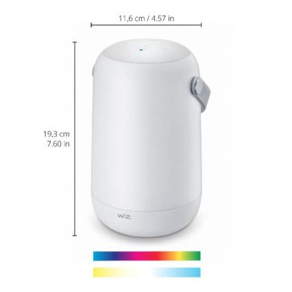 WiZ - LED RGBW Hämardatav kaasaskantav lamp MOBILE LED/13,5W/5V 2200-6500K Wi-Fi 1800 mAh