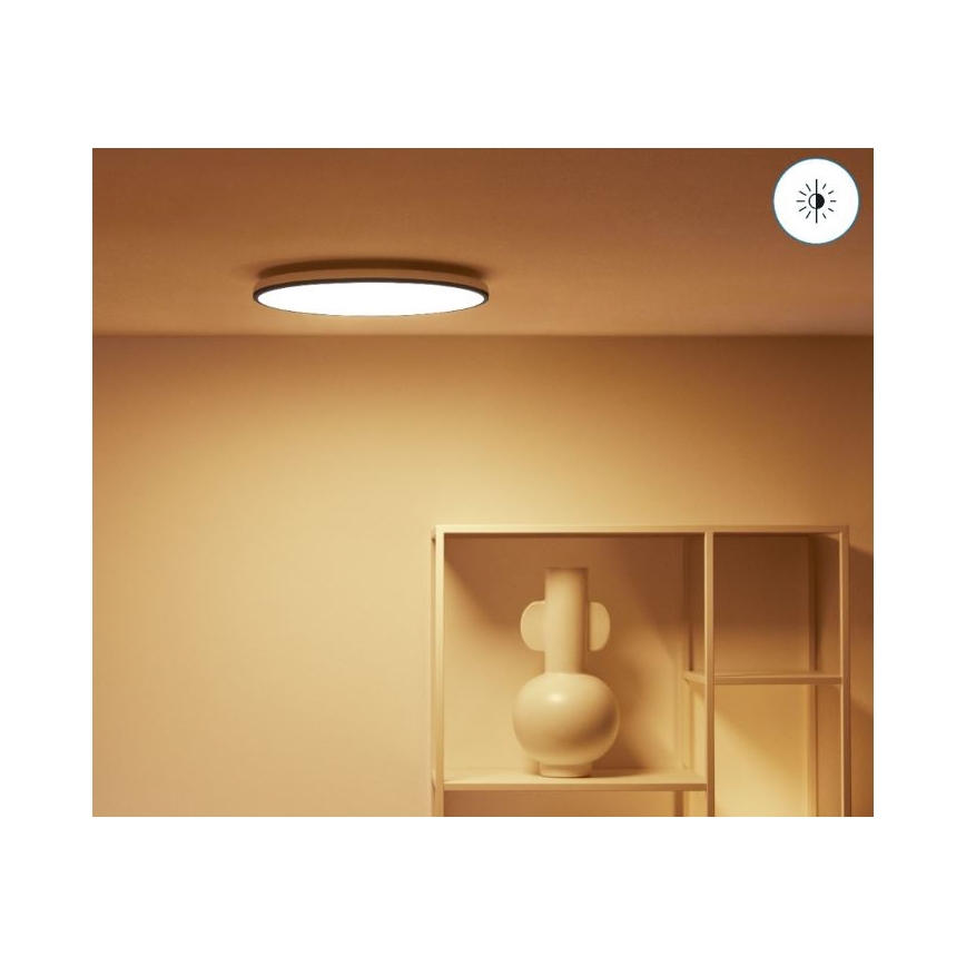 WiZ - LED RGBW Hämardatav laevalgusti RUNE LED/21W/230V 2200-6500K Wi-Fi must