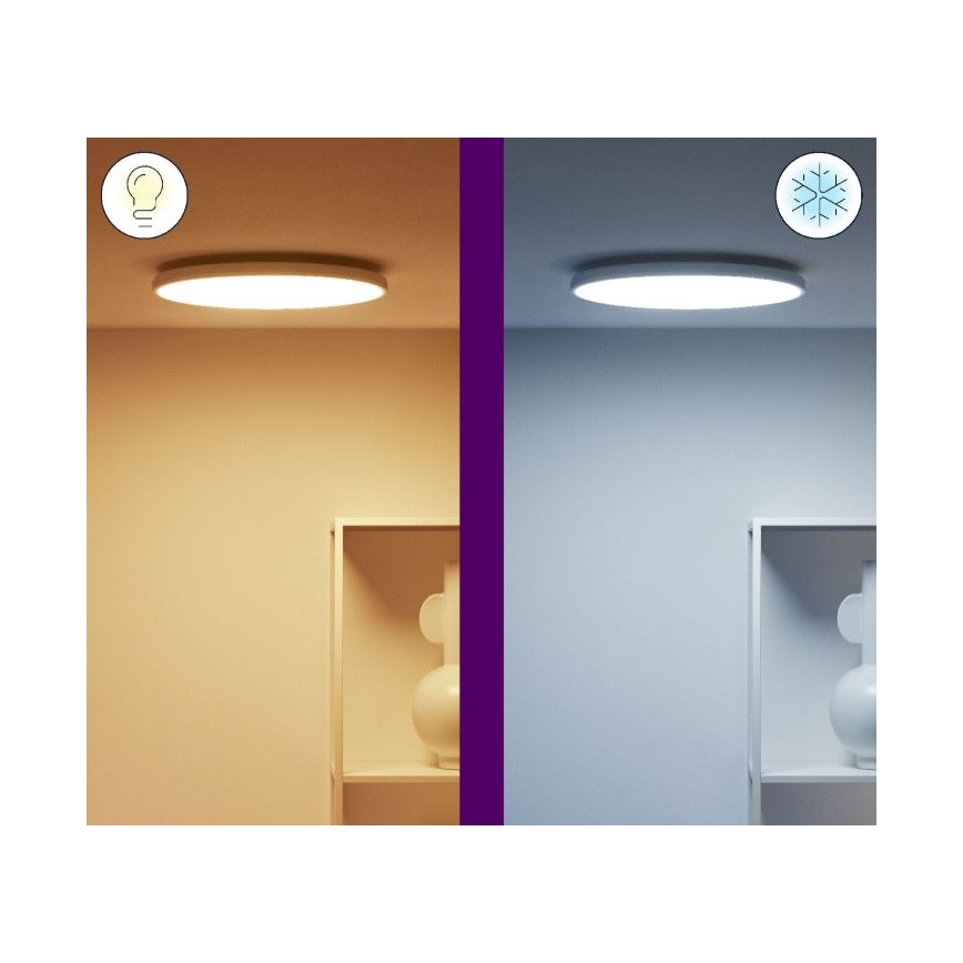 WiZ - LED RGBW Hämardatav laevalgusti RUNE LED/21W/230V 2700-6500K Wi-Fi valge