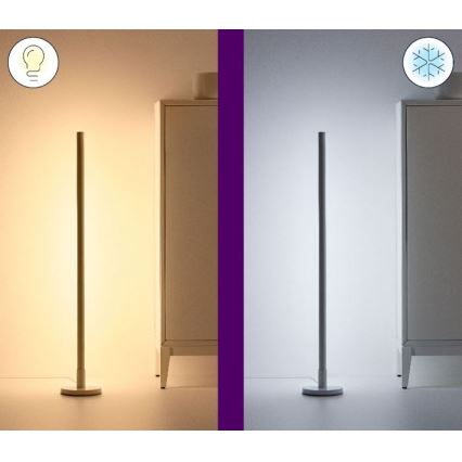 WiZ - LED RGBW Hämardatav põrandalamp POLE LED/13W/230V 2200-6500K Wi-Fi