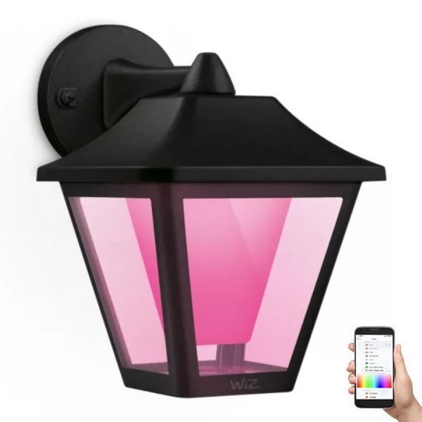 WiZ - LED RGBW Hämardatav väli seinavalgusti LED/9,5W/230V 2700-5000K IP44 Wi-Fi