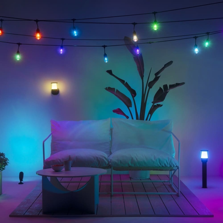 WiZ - LED RGBW Hämardatav välisvalgusti ELPAS LED/4,8W/12/230V 2700-5000K IP65 Wi-Fi