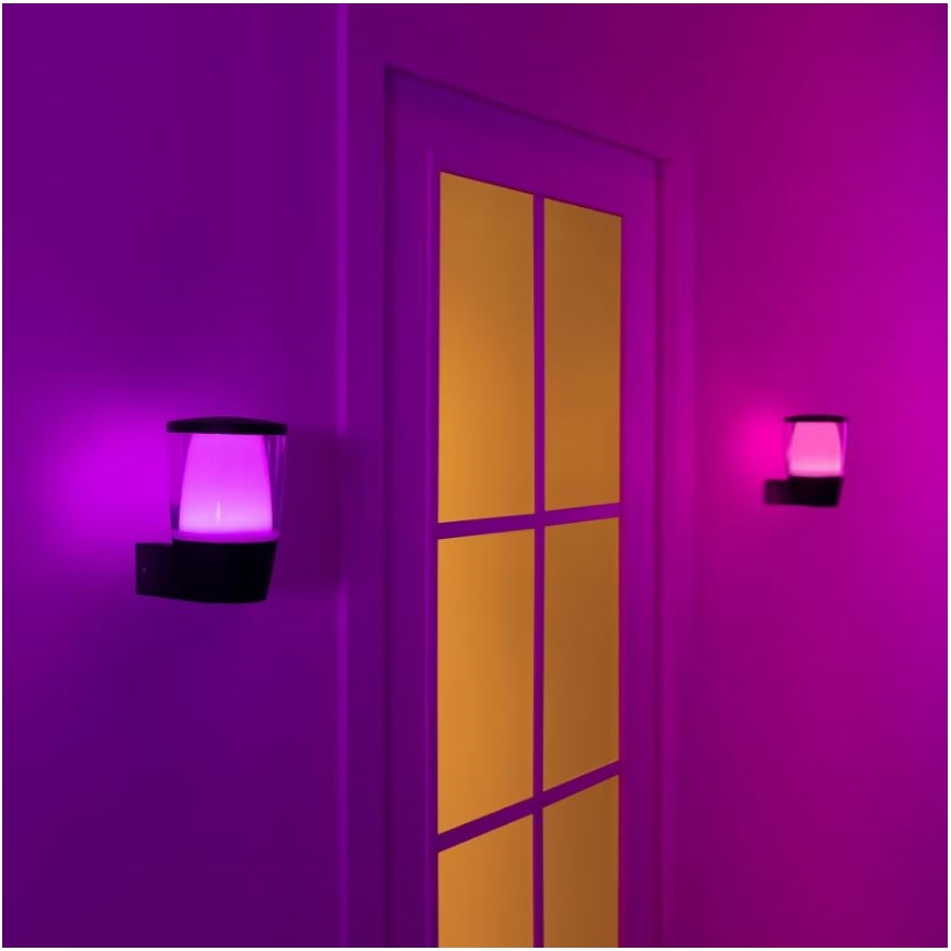 WiZ - LED RGBW Hämardatav väli seinavalgusti ELPAS LED/8,5W/230V 2700–5000K IP44 Wi-Fi