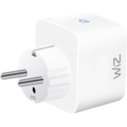 WiZ - Nutikas pistikupesa F 2300W + powermeter Wi-Fi SCHUKO