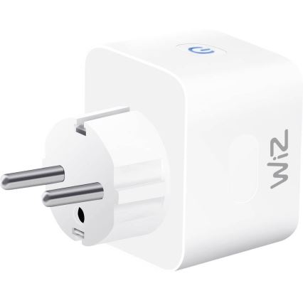 WiZ - Nutikas pistikupesa F 2300W + powermeter Wi-Fi SCHUKO