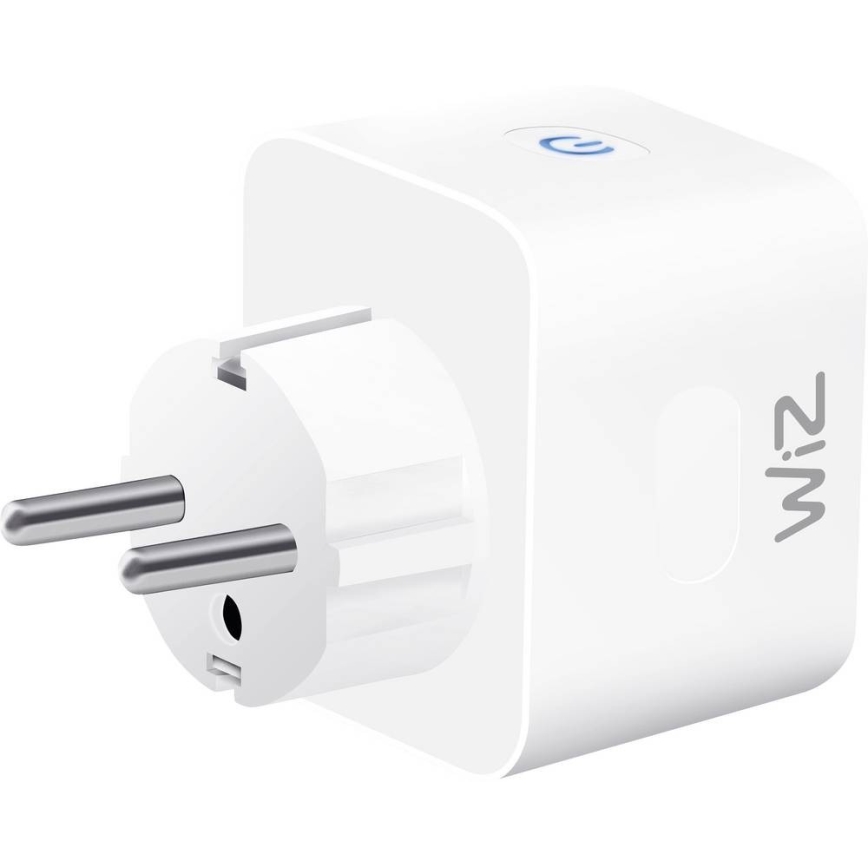WiZ - Nutikas pistikupesa F 2300W + powermeter Wi-Fi SCHUKO