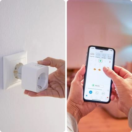 WiZ - Nutikas pistikupesa F 2300W Wi-Fi SCHUKO