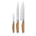 WMF - GRAND WOOD 3-osaline kööginugade komplekt