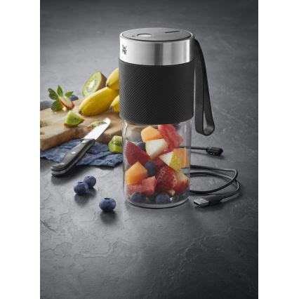 WMF - kaasaskantav smuutiblender KITCHENminis 50W/7,4V 1200 mAh roostevabast terasest