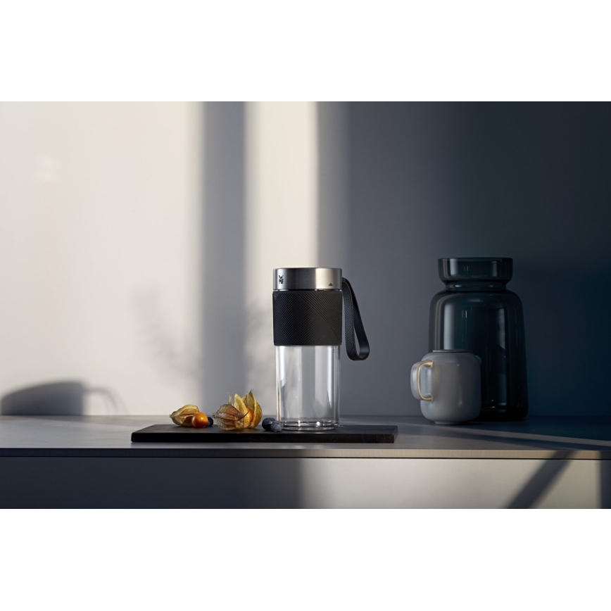 WMF - kaasaskantav smuutiblender KITCHENminis 50W/7,4V 1200 mAh roostevabast terasest