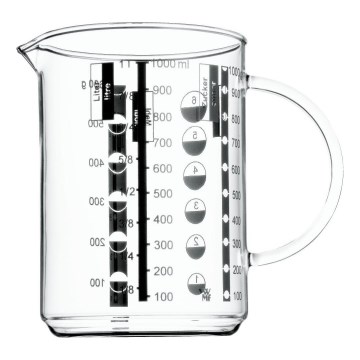 WMF - Klaasist mõõteanum GOURMET 1l