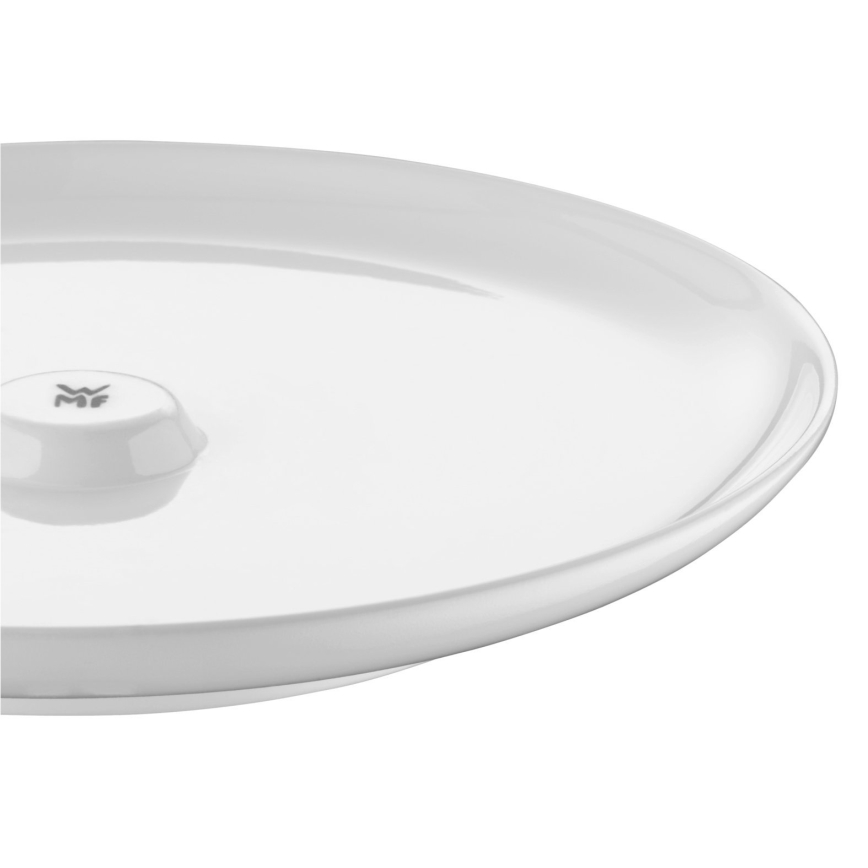 WMF - KOMPLEKT 2x Cappuccino tass alustassiga BARISTA 160 ml valge